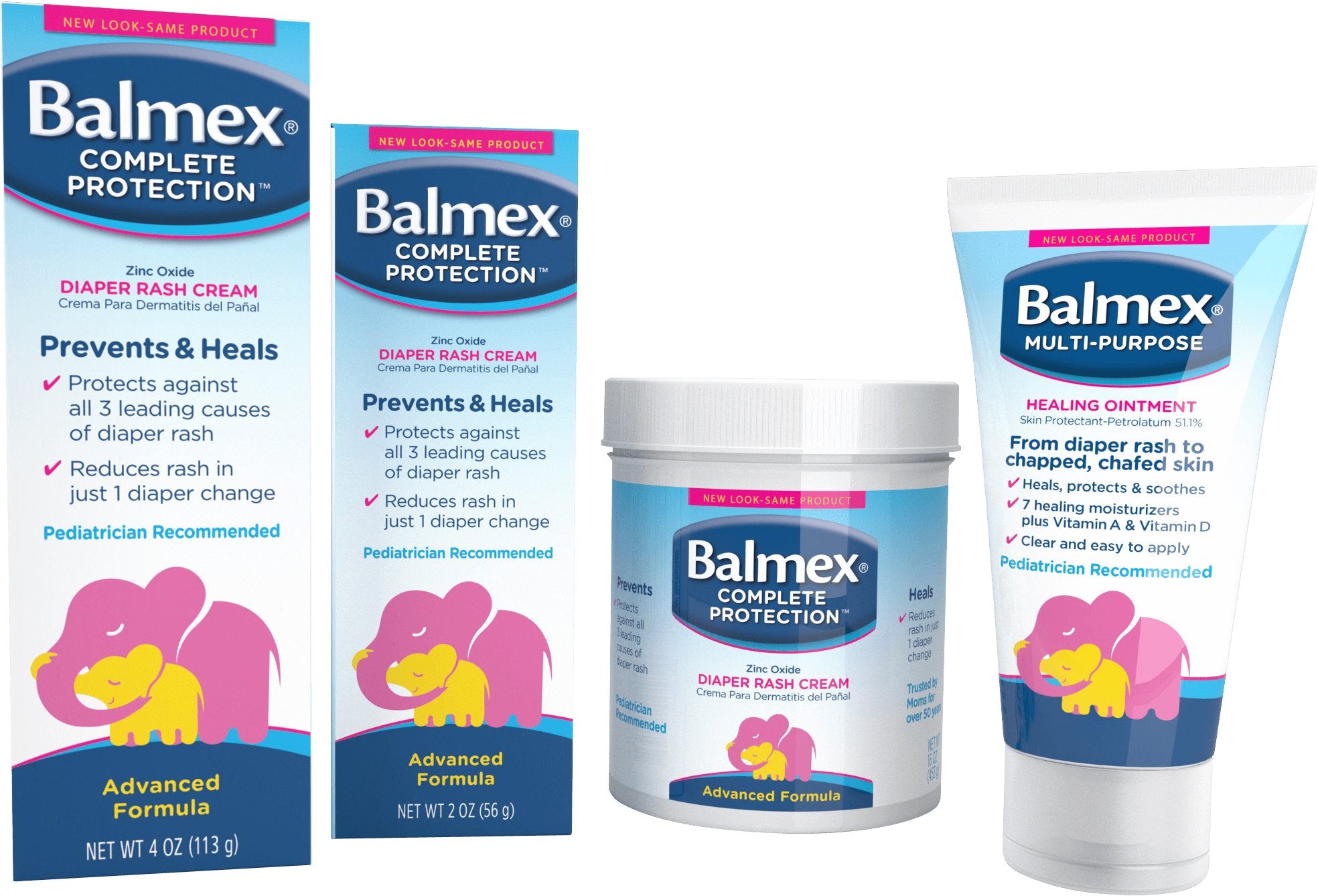 BALMEX DIAPER RASH CRM 16OZ JR