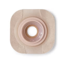 Hollister Pre Cut New Image™ CeraPlus™ Skin Barrier, Soft Convex, with Tape