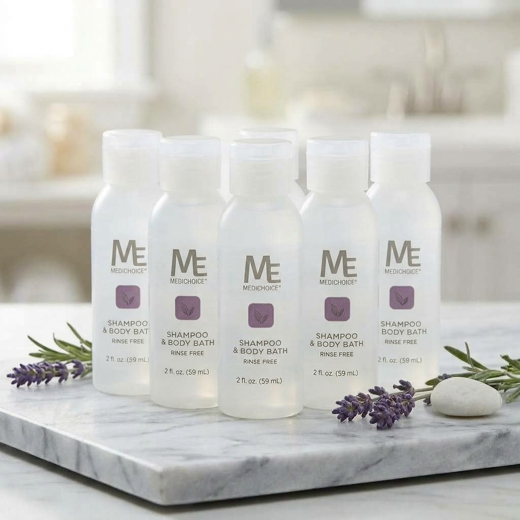 MediChoice No-Rinse Shampoo and Body Bath 2 oz (PC9020)