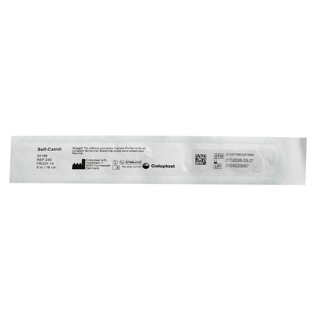 Coloplast Self-Cath® Urethral Catheter, Straight Tip