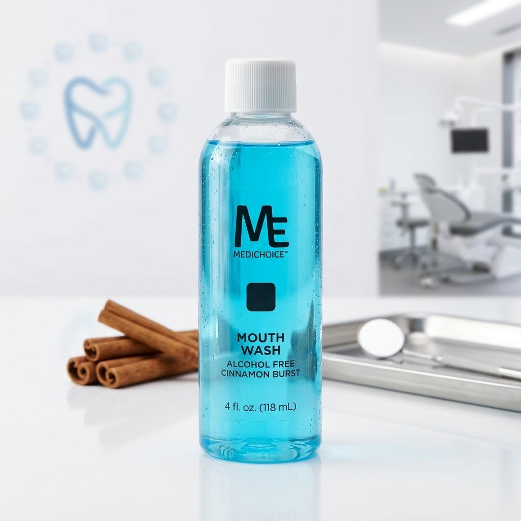 MediChoice Mouthwash  Alcohol Free, Cinnamon Burst Flavor (PC7500)