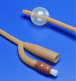 Foley Catheter Dover™ 2-Way Standard Tip 5 cc Balloon Silicone Elastomer Coated Latex