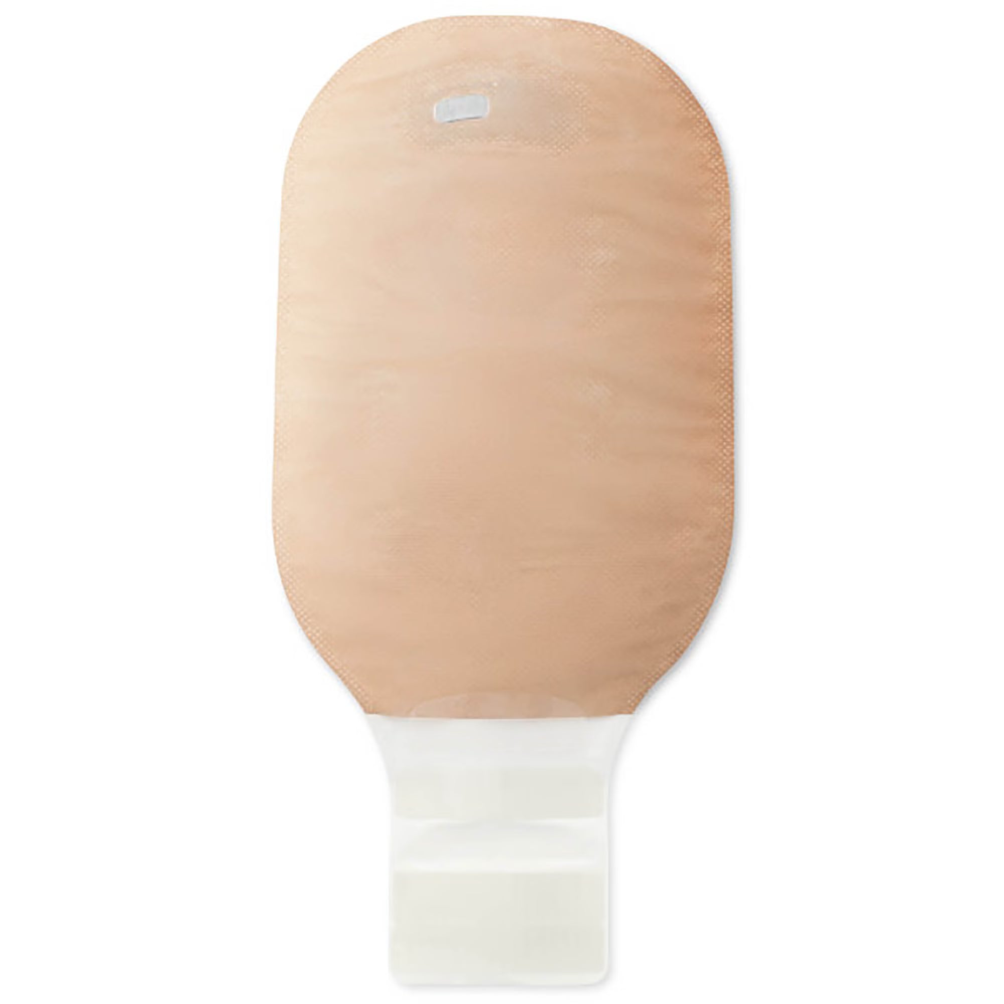 Hollister New Image® Two-Piece Drainable Pouch, Filter, 12" L, Integrated Closure, Beige