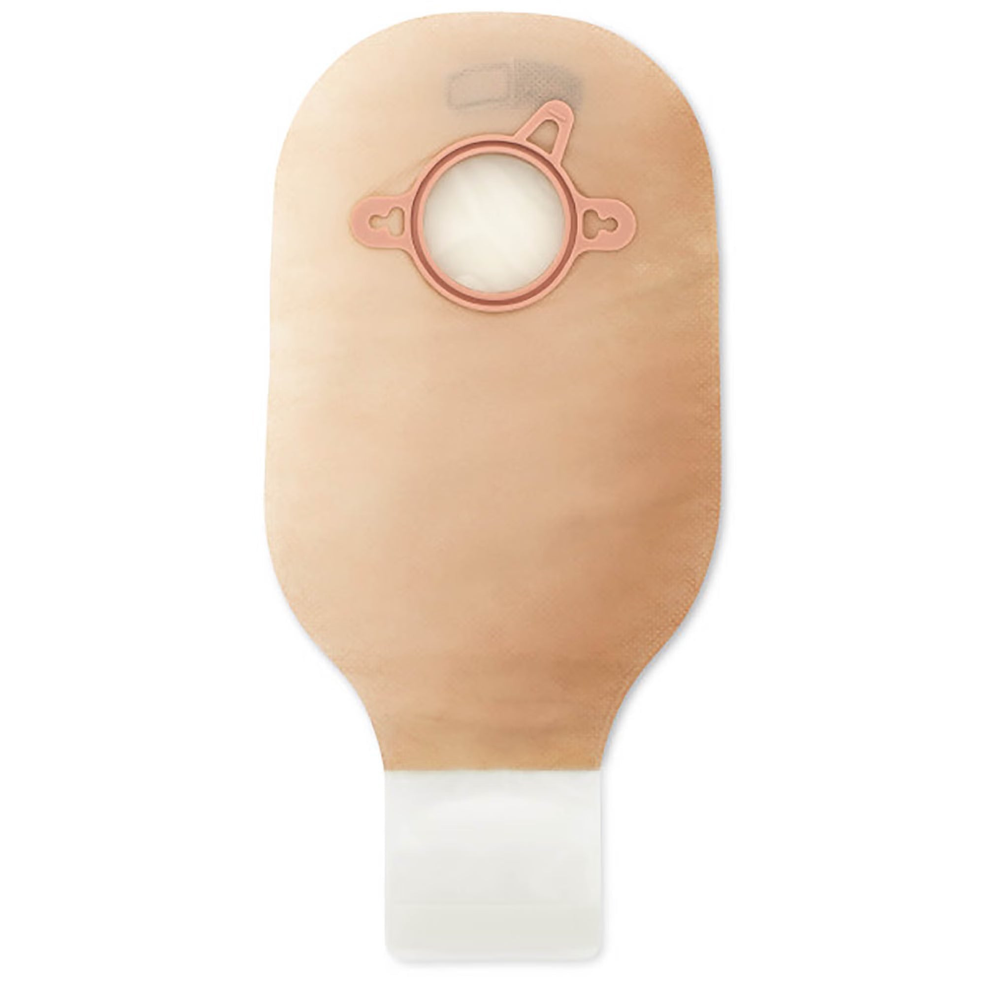 Hollister New Image® Two-Piece Drainable Pouch, Filter, 12" L, Integrated Closure, Transparent