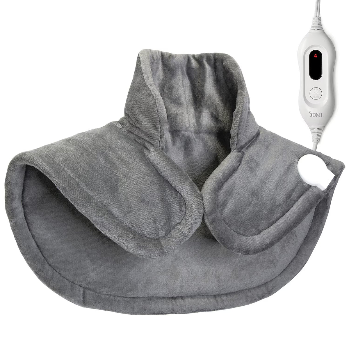Neck and Shoulder Heating Pad, Large Plush Micro-Fleece