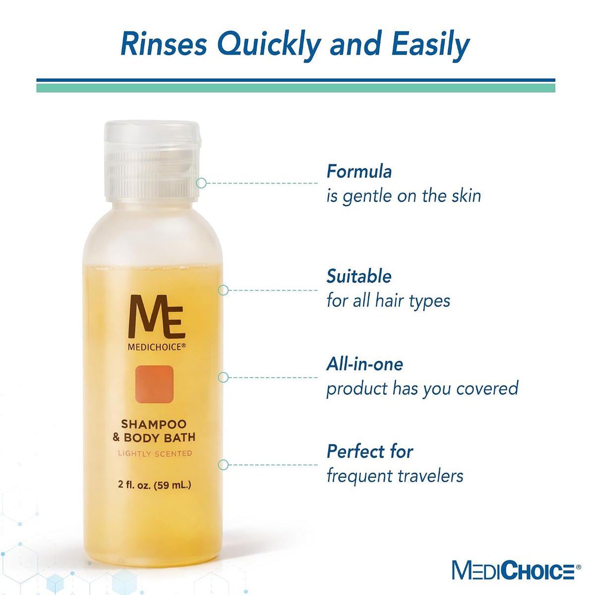 MediChoice Shampoo and Body Bath(PC8020)