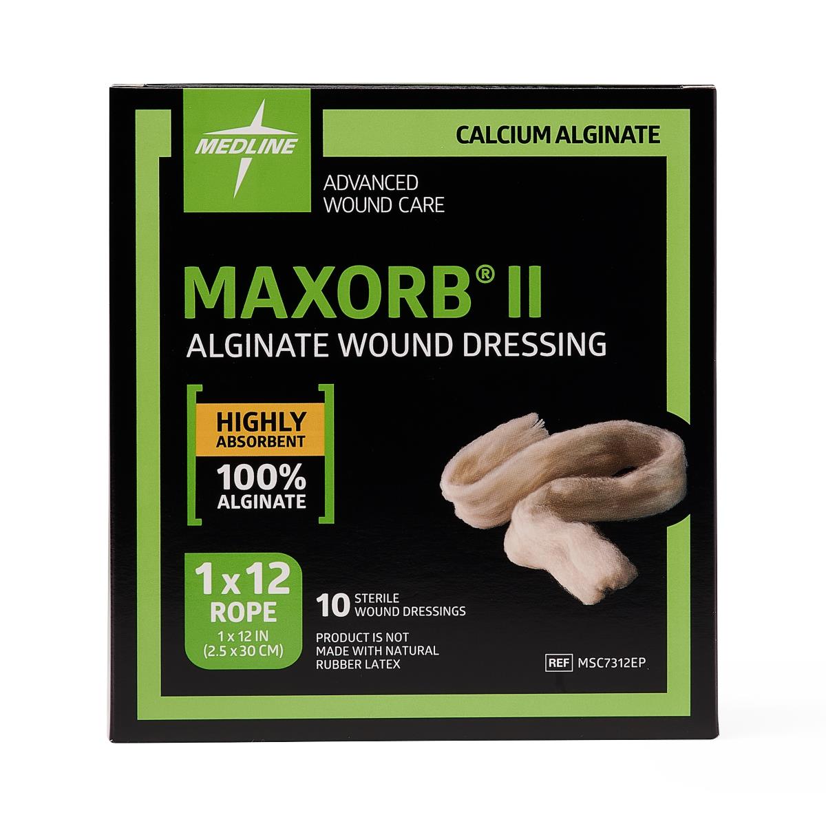 Medline Maxorb II Alginate Wound Dressings
