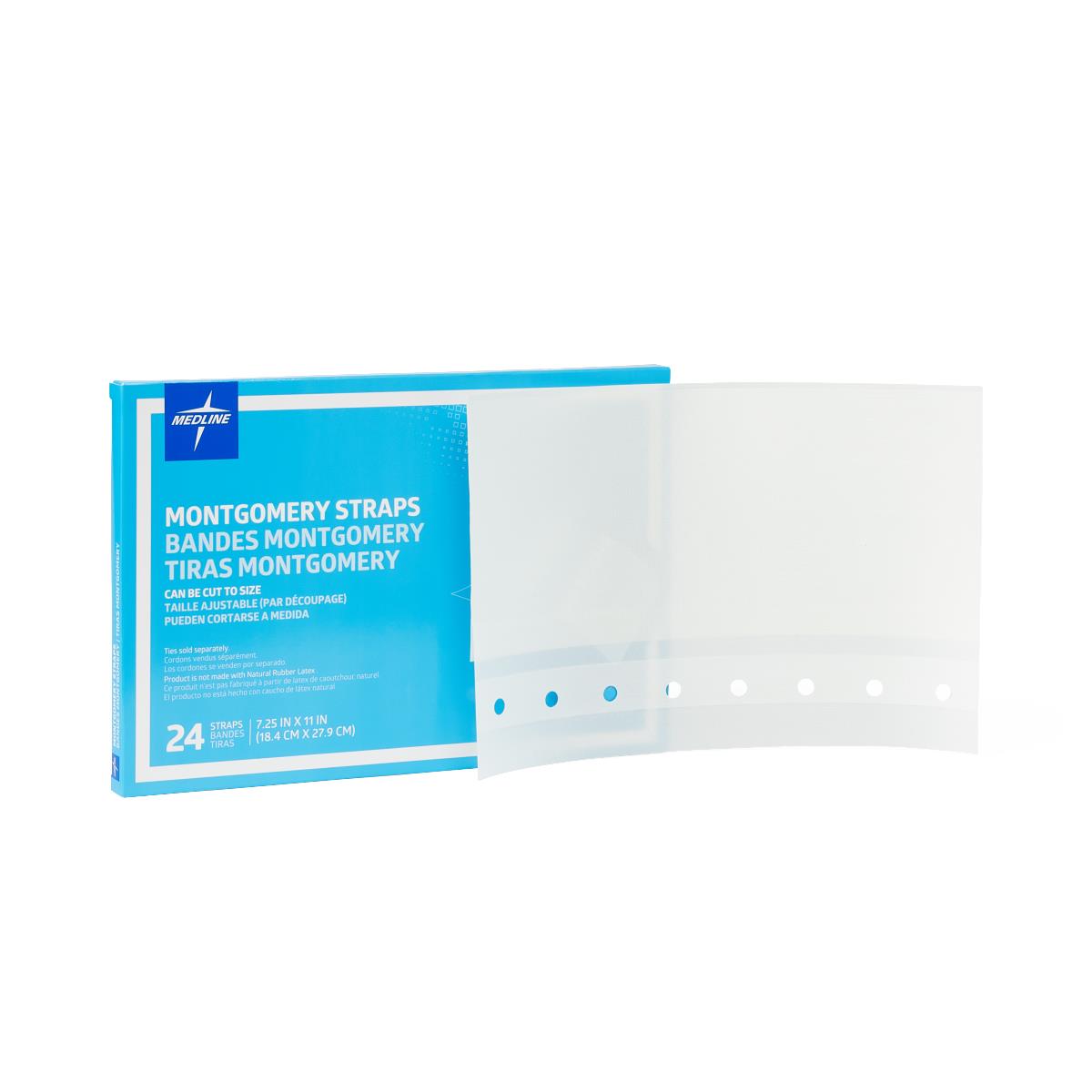 Medline Medfix Montgomery Straps, White