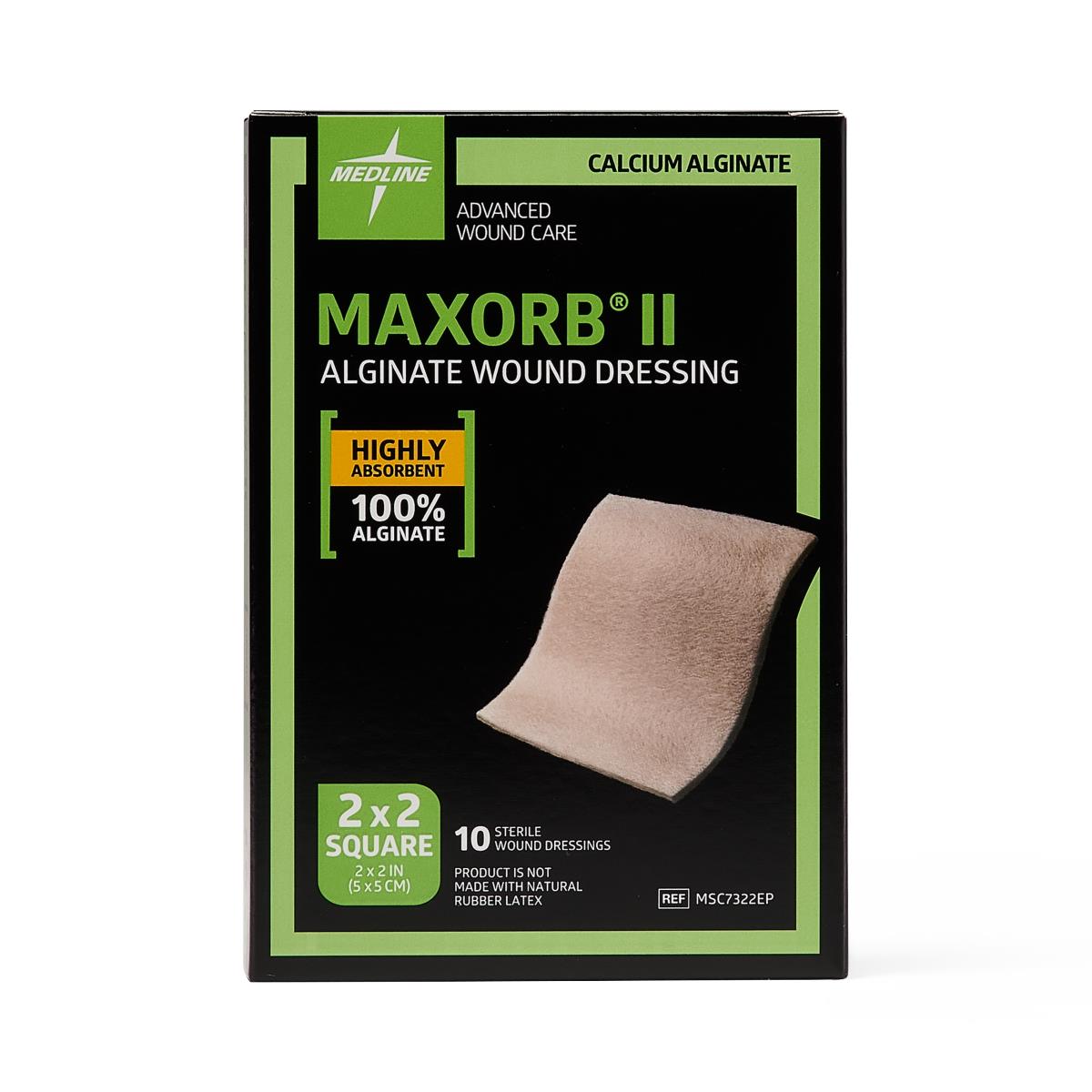 Medline Maxorb II Alginate Wound Dressings