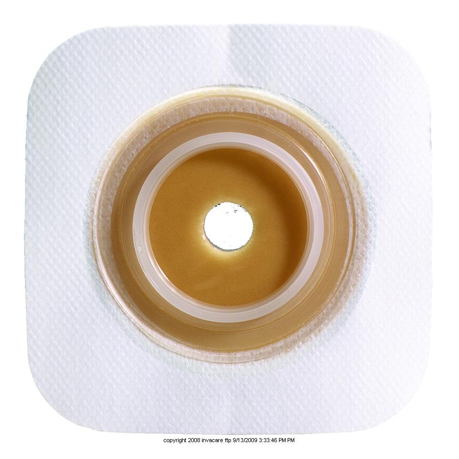 Ostomy pouch with skin barrier medical device