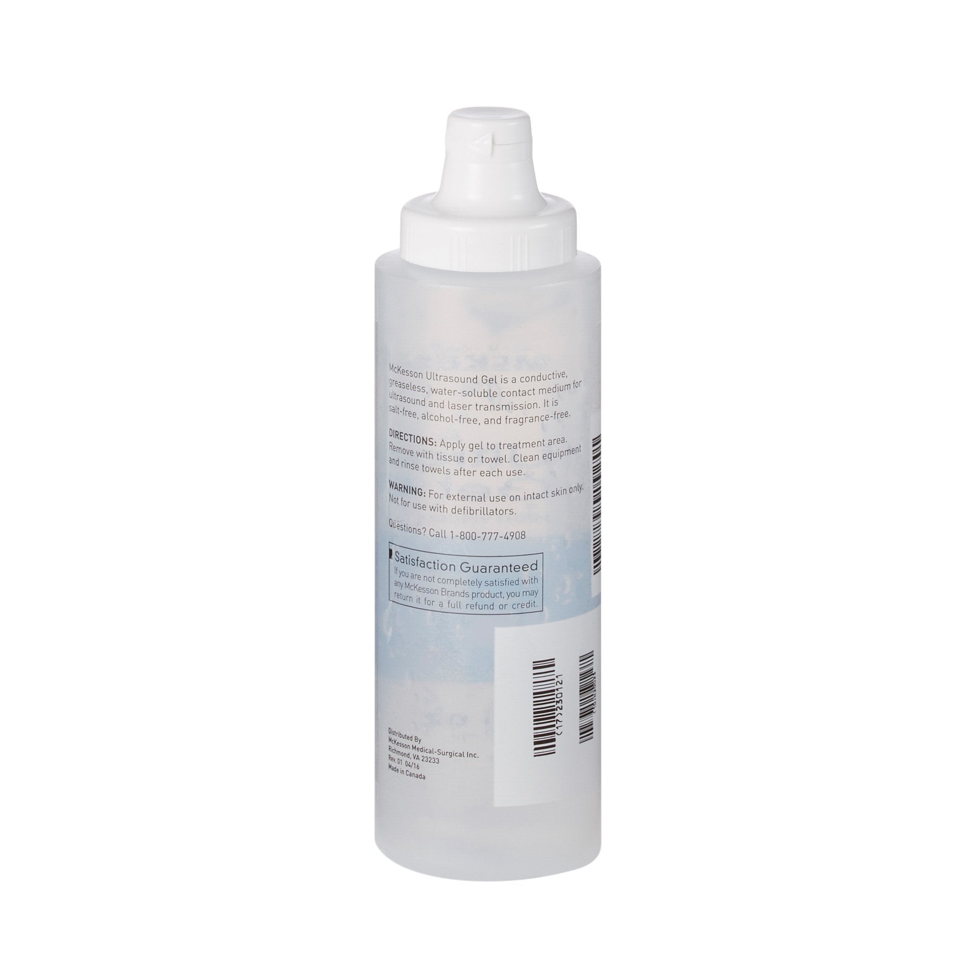 Gel Ultrasound 8.5 Oz Squeeze Bottle High Viscosity