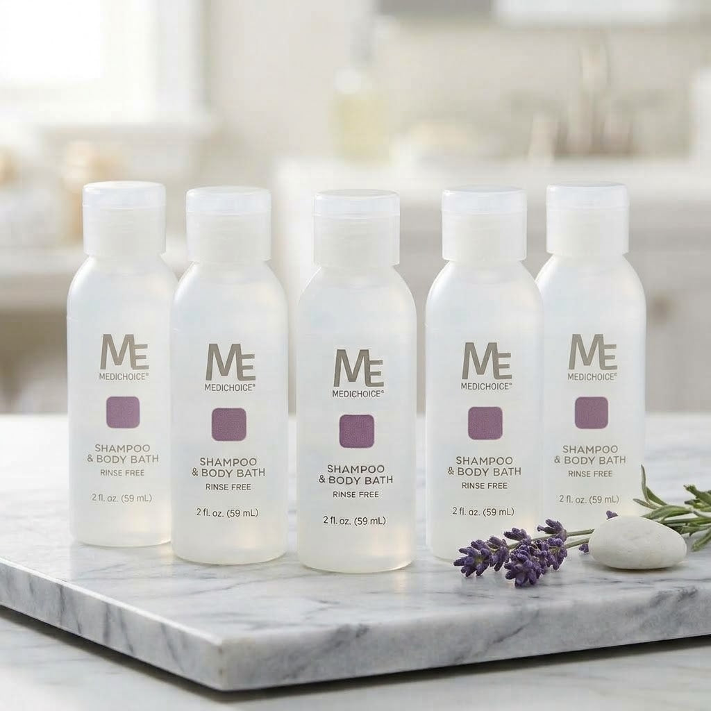 MediChoice No-Rinse Shampoo and Body Bath 2 oz (PC9020)