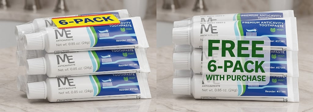 ME MediChoice Premium Anticavity Toothpaste (PC7385) Buy One 6 pack Get One 6 pack FREE!