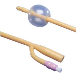 Foley Catheter Dover™ 2-Way Standard Tip 5 cc Balloon Silicone Elastomer Coated Latex
