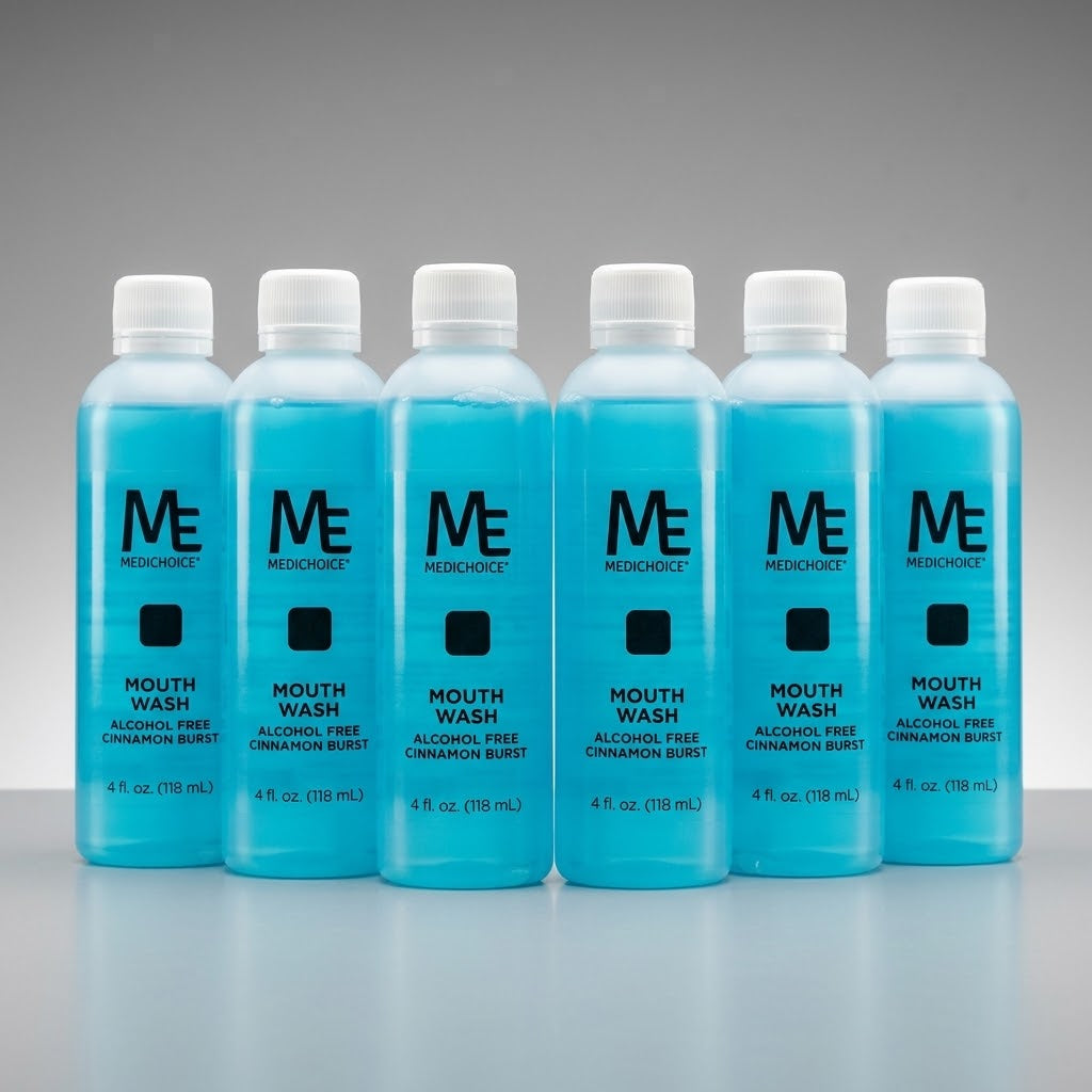 MediChoice Mouthwash  Alcohol Free, Cinnamon Burst Flavor (PC7500)