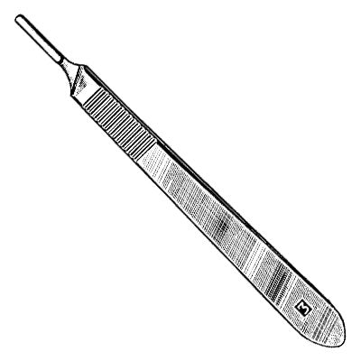 Scalpel Handle #3L - 06-2915