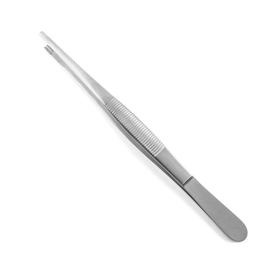 Brown Tissue Forceps 8" - 19-2880