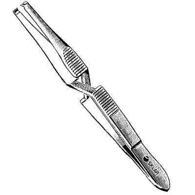 Hegenbarth Applying Forceps 5" - 24-1650