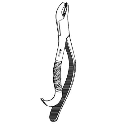 Upper First and Second Molar Extracting Forceps #18L Left - 42-752