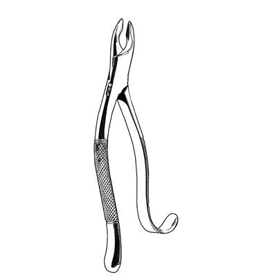 Nevius Upper Cuspid Extracting Forcep #10 Hook Handle - 42-912