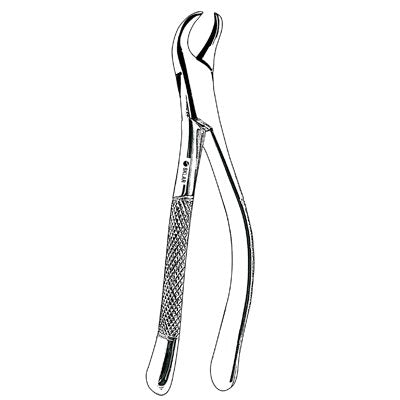 Lower Molar Extracting Forcep #21E English Pattern - 43-185