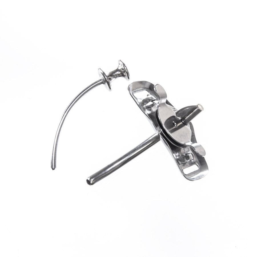 Jackson Original Tracheotomy Tube #7 Stainless Steel Regular Length - 78-1717