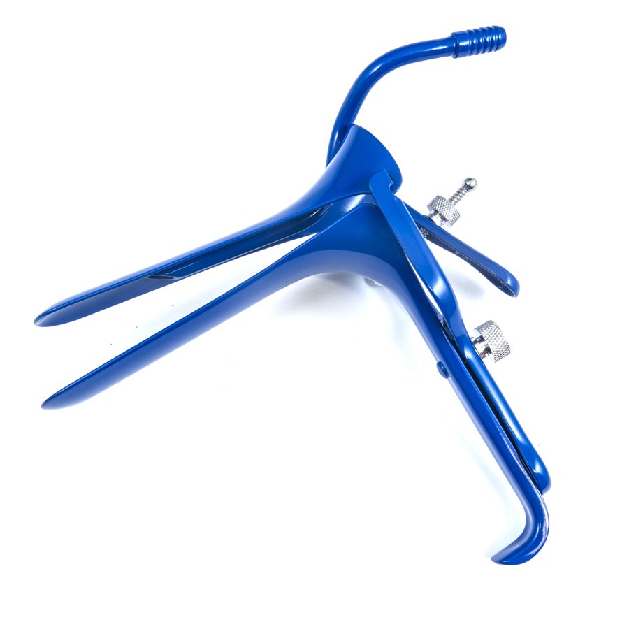 Sklar Blue Pederson Vaginal Speculum 4" x 7-8" - 91-5044