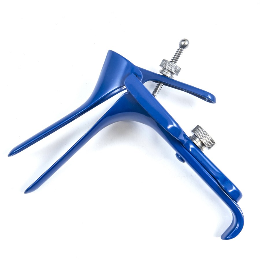 Sklar Blue Pederson Vaginal Speculum 4" x 5-8" - 91-5092