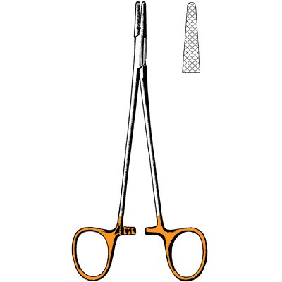 Surgi-OR TC Crile-Wood Needle Holder 7" - 95-138