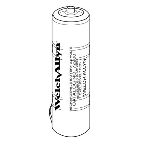 Welch Allyn NiCad Battery 3.5V Rechargeable 72200