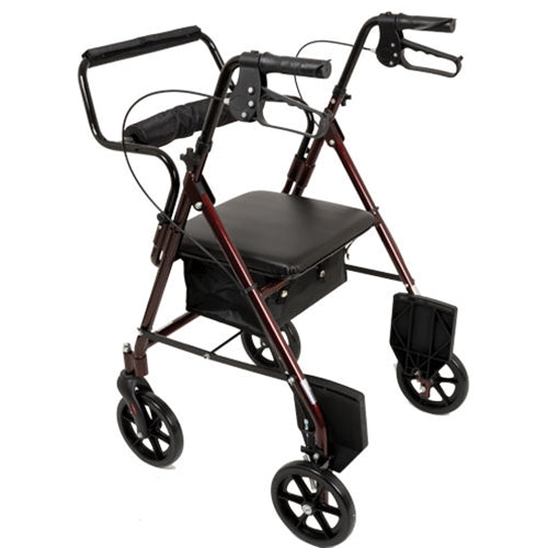 Rollator and Transport Chair Combination