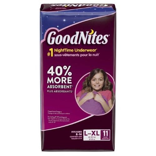 GoodNites® Youth Underpants for Girls