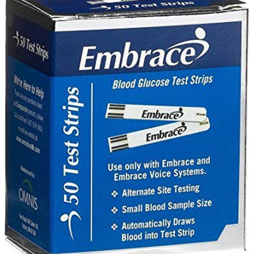 Embrace® Blood Glucose Test Strips