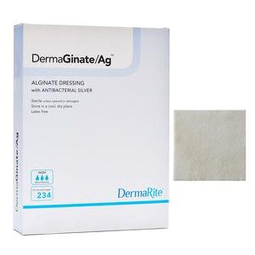 DermaGinate- Ag™ 4 X 5 Sterile Silver Alginate Dressing