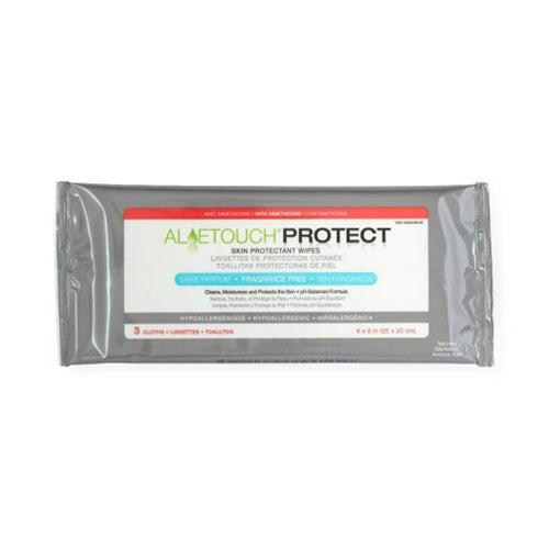 Aloetouch PROTECT Skin Protectant Wipes with Dimethicone 72-CASE