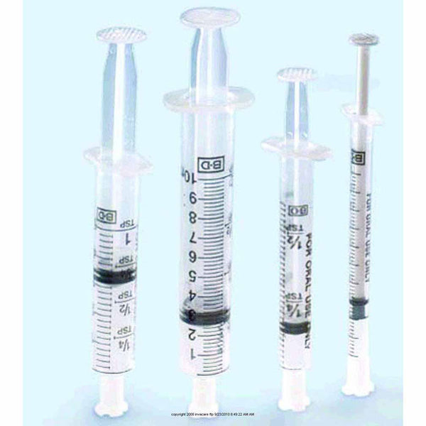 BD Oral Syringe with Tip Cap - Becton Dickinson & Co