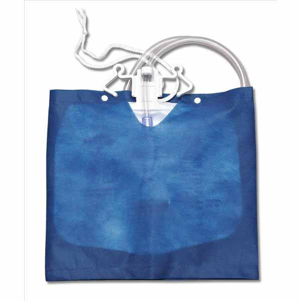 Medline Urinary Drain Bag Covers, Blue (DYND15200)