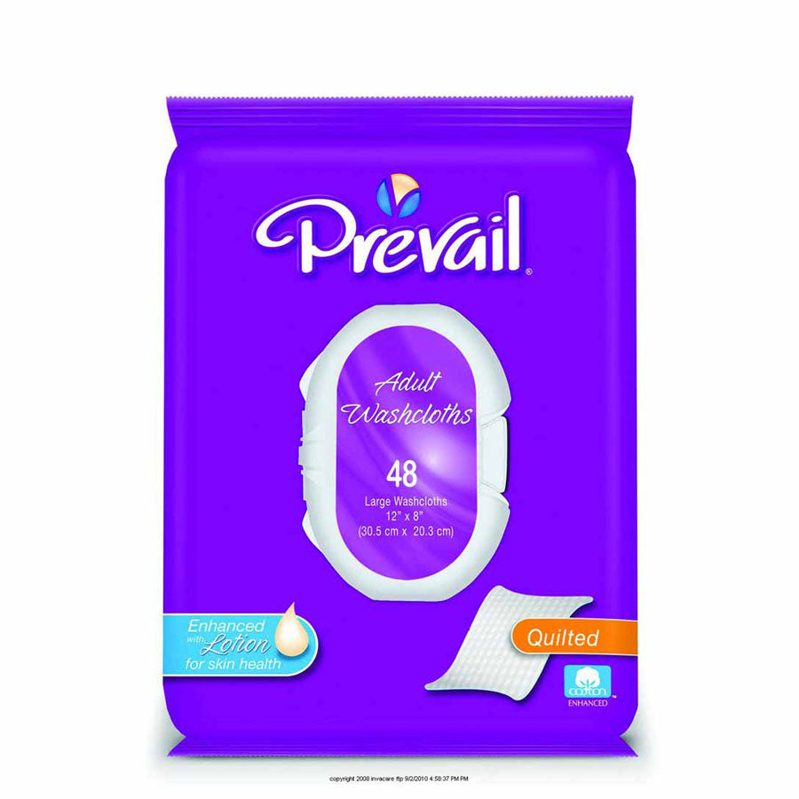 Prevail® Premium Adult Washcloths