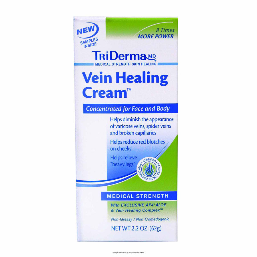 TriDERMA Vein Healing Cream - Genuine Virgin Aloe Intl