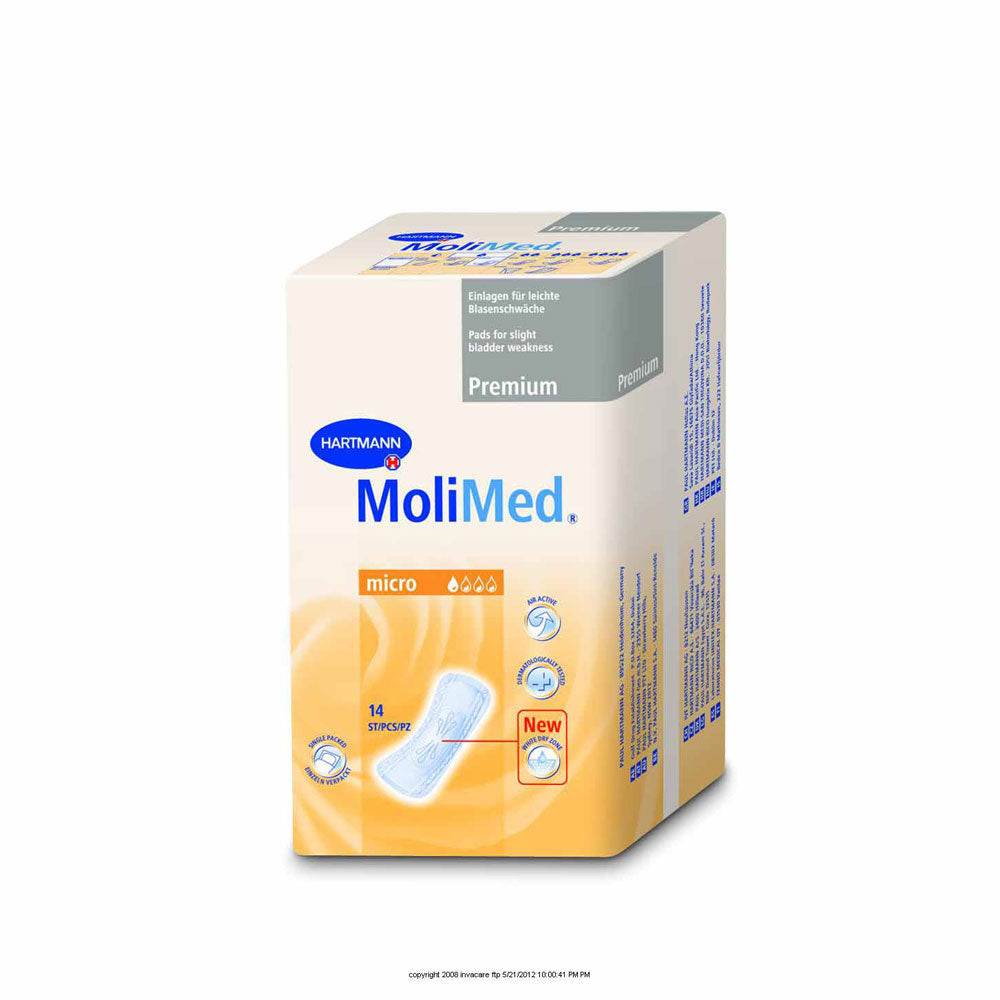 MoliMed® Premium Absorbent Bladder Control Pads
