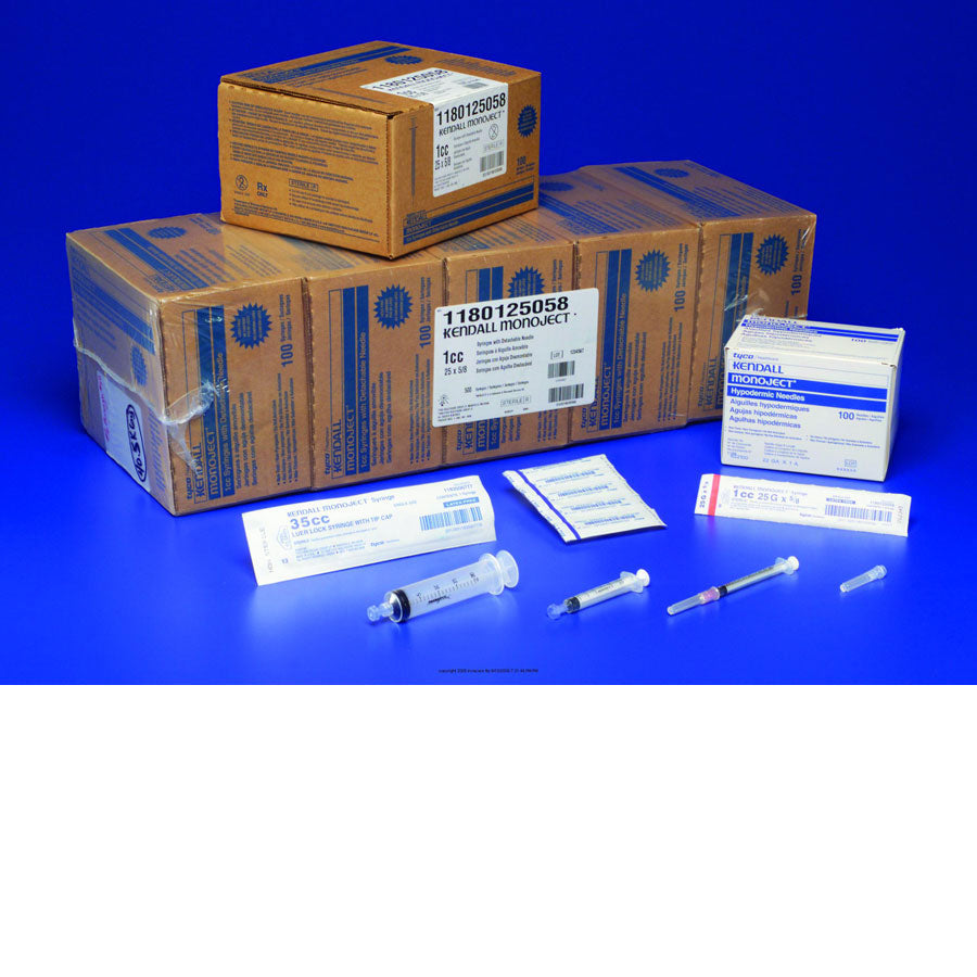 Monoject SoftPack Hypodermic Needles - Covidien