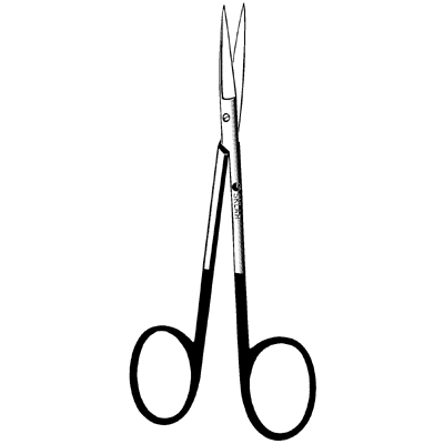 Sklarhone Iris Scissors 4 1-2" - 15-3352