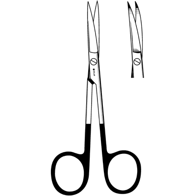 Sklarhone Plastic Surgery Scissors 4 3-4" - 15-3461