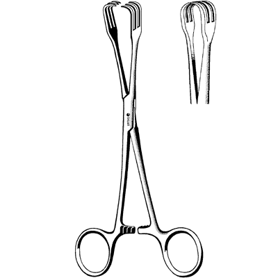 Lahey Traction Forceps 6 1-4" - 17-3562