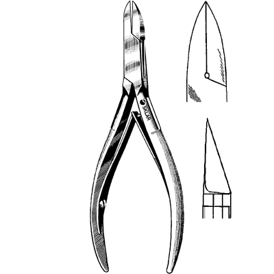 Sklarlite Littauer Cutting Forceps 5" - 23-9259