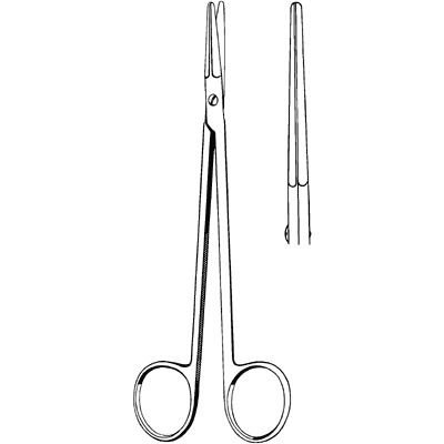 Kahn Dissecting Scissors 5 1-2" - 41-1134