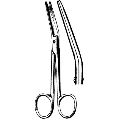 New's Suture Scissors 5 1-2" - 41-1163