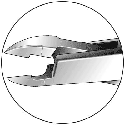 Pin and Ligature Cutter Standard Straight - 49-8039