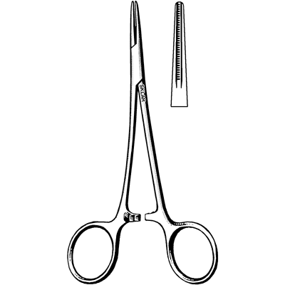 DeBakey Halsted Mosquito Forceps 5" - 52-6830