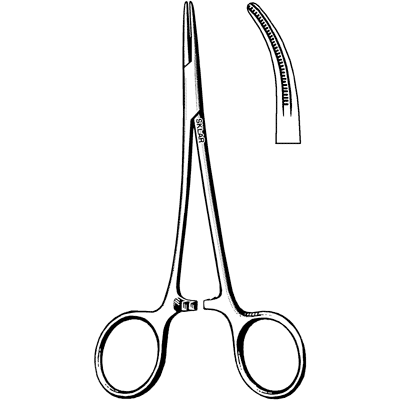 DeBakey Halsted Mosquito Forceps 5" - 52-6832